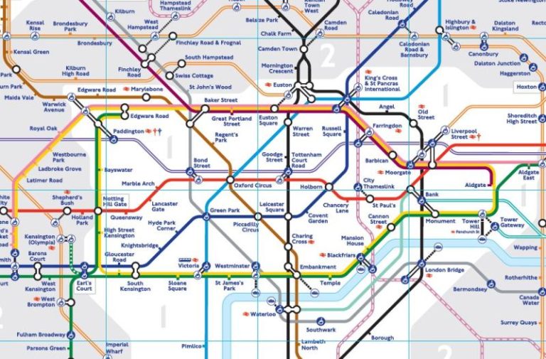 TFL Tube Map PDF Large with Elizabeth Line Stations map Free Download ...